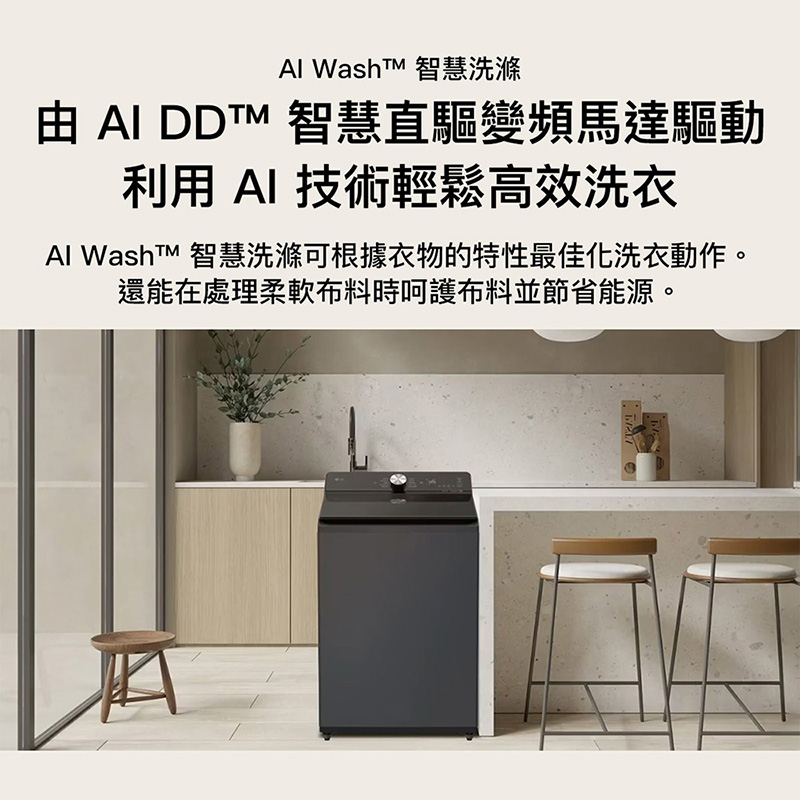 LG WT-TD18OB直立式變頻洗衣機18kg, , large