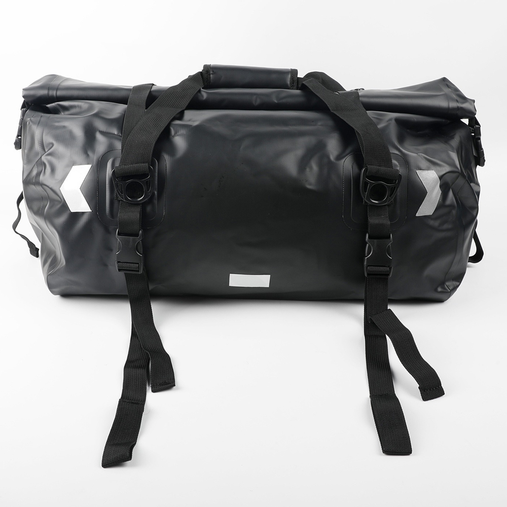 50L Large Capacity MARJAQE Motorcycle Waterproof Bag, Multifunctional Waterproof Bag, Camping Storage Bag, Motorcycle Rear Seat Bag, Motorcycle Tail Bag, Water Rescue Bag, , large