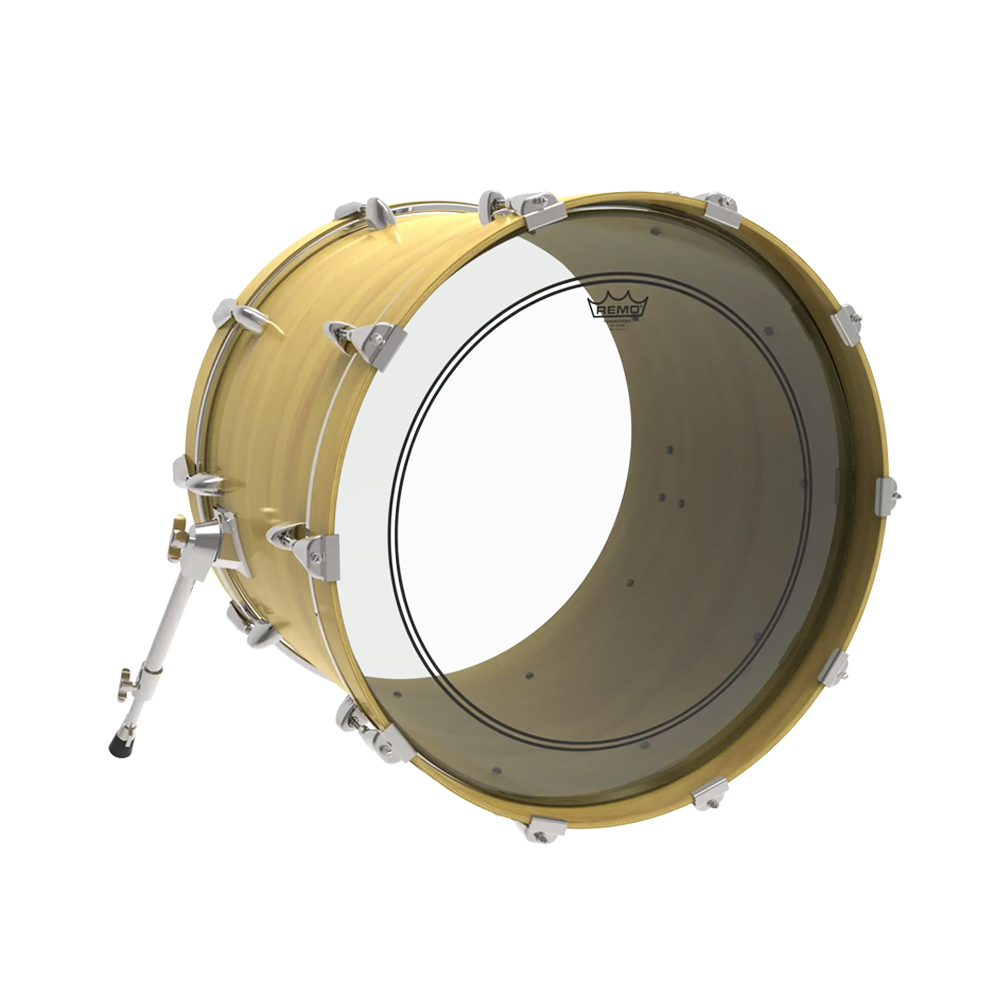 REMO Powerstroke P3 Clear BASS 大鼓單層透明鼓皮 22"【敦煌樂器】, , large