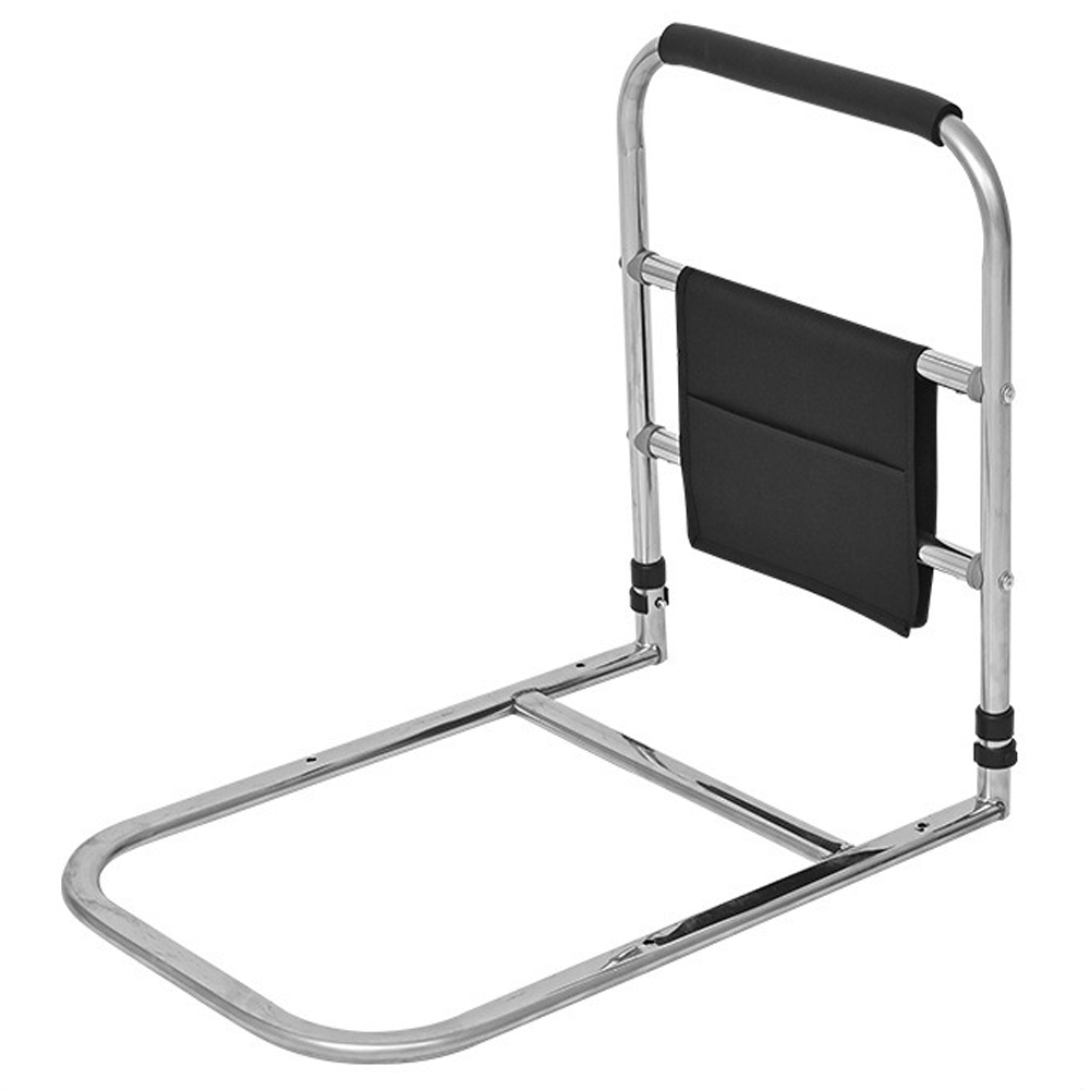 【YV61297】免打孔 不鏽鋼老人床邊護欄扶手 通用輔助器 起床助力器 借力器 防滑穩固 居家照護