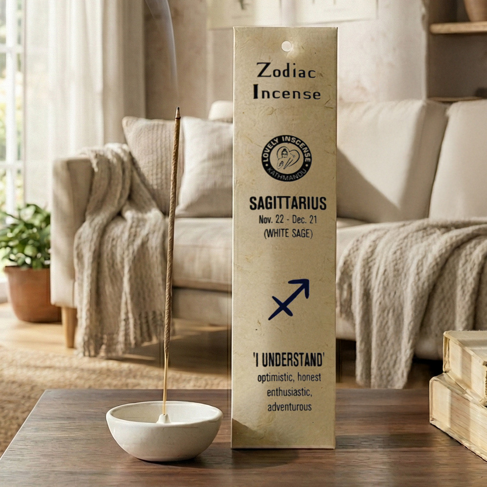 十二星座線香【12種香調】每包15支 尼泊爾lovely 手工竹籤香 線香 玫瑰 檸檬草 檀香 白鼠尾草 雪松木乳香杜松子茶樹 星座, , large