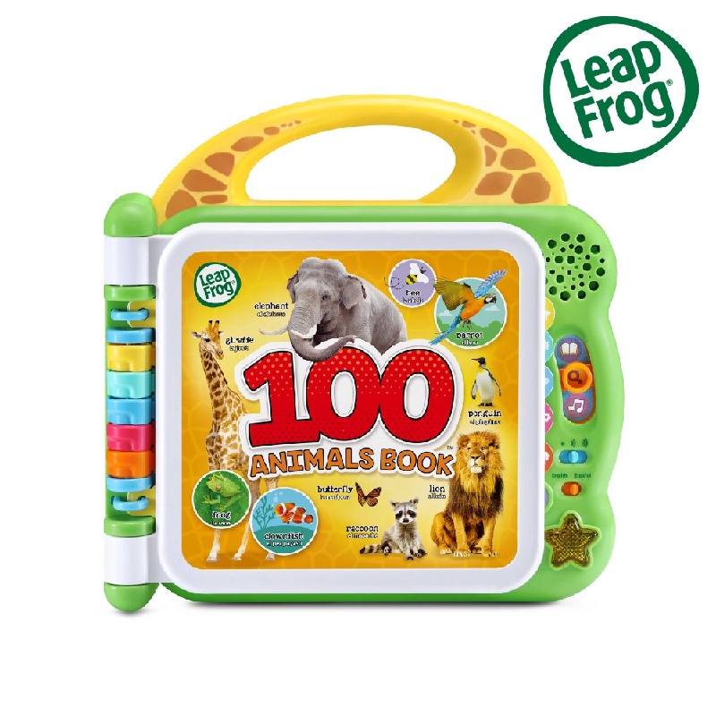 官方直營【LeapFrog】100單字動物互動認知圖鑑, , large