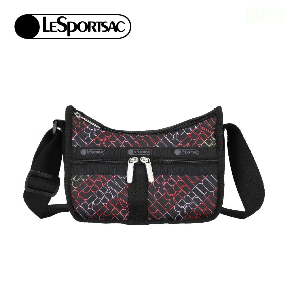 LeSportsac Small Everyday Bag 小型斜背包 送禮-霓光字舞, , large