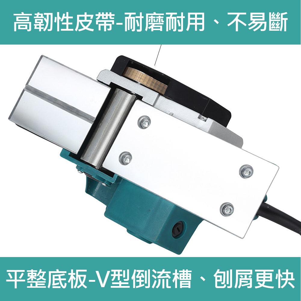 木刨機110V-標配(刀架+磨刀架+導尺+刀片+扳手), , large