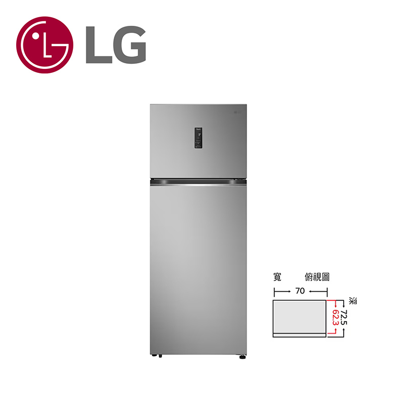 LG GN-HL460PS 變頻雙門冰箱461L, , large