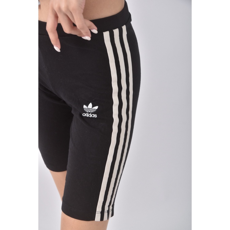 (S) adidas運動緊身黑色短褲二手衣, , large