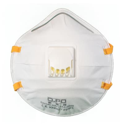 WIN五金 歐堡牌 不單個零售 <標準型-附氣閥> 工業用 非醫療 碗型口罩 摺疊口罩 防塵口罩 工業口罩 通過KN95檢測, , large