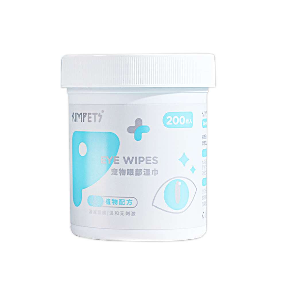 摩達客寵物-眼部濕巾清潔棉200片/罐裝-臉部清潔 眼屎淚痕清潔擦拭  貓狗特寵皆適用, , large