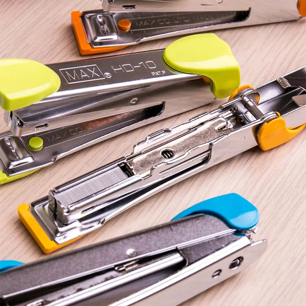 【龍品文創】美克思 MAX  HD-10 訂書機-1台-顏色隨機出貨, , large