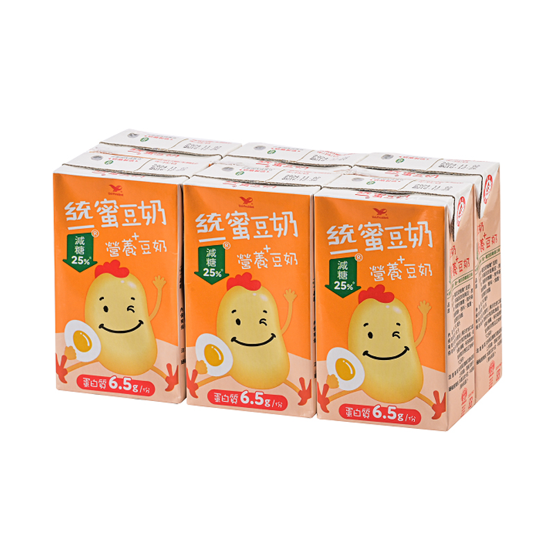 統一蜜豆奶營養+豆奶TP250ml, , large