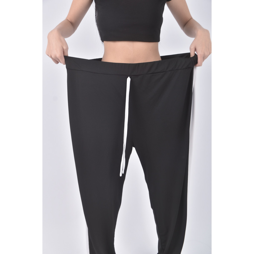 (4XL（含）以上) shein高腰黑色長褲二手衣, , large