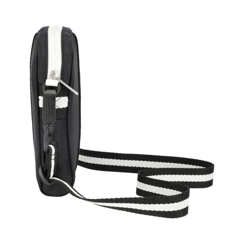 |快速出貨|Lesportsac Mini Web Crossbody 隨身小包 手機包/ 滾邊夜幕黑, , large