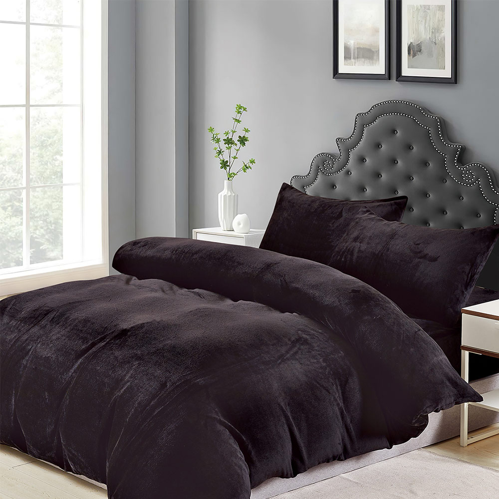 【Galatea葛拉蒂】法蘭絨冬季雙人床包四件組 草莓花卉, , large