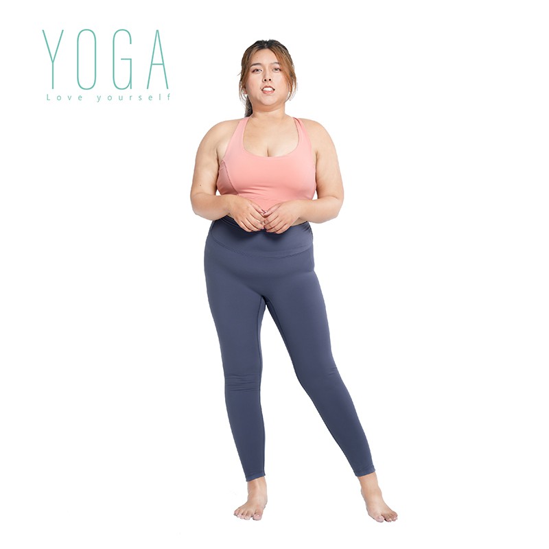 【AREXYOGA】AS-7405 大尺碼/2L-4L/ BRA/瑜珈/加大碼細肩Ｘ型美背中度運動可調節瑜珈背心式內衣, , large