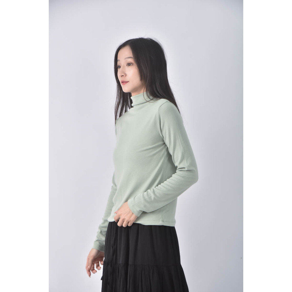 (S) monique綠色長袖上衣二手衣, , large