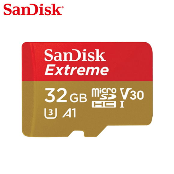 【SanDisk】 Extreme 32G A1 V30 UHS-I U3 microSDHC 記憶卡, , large