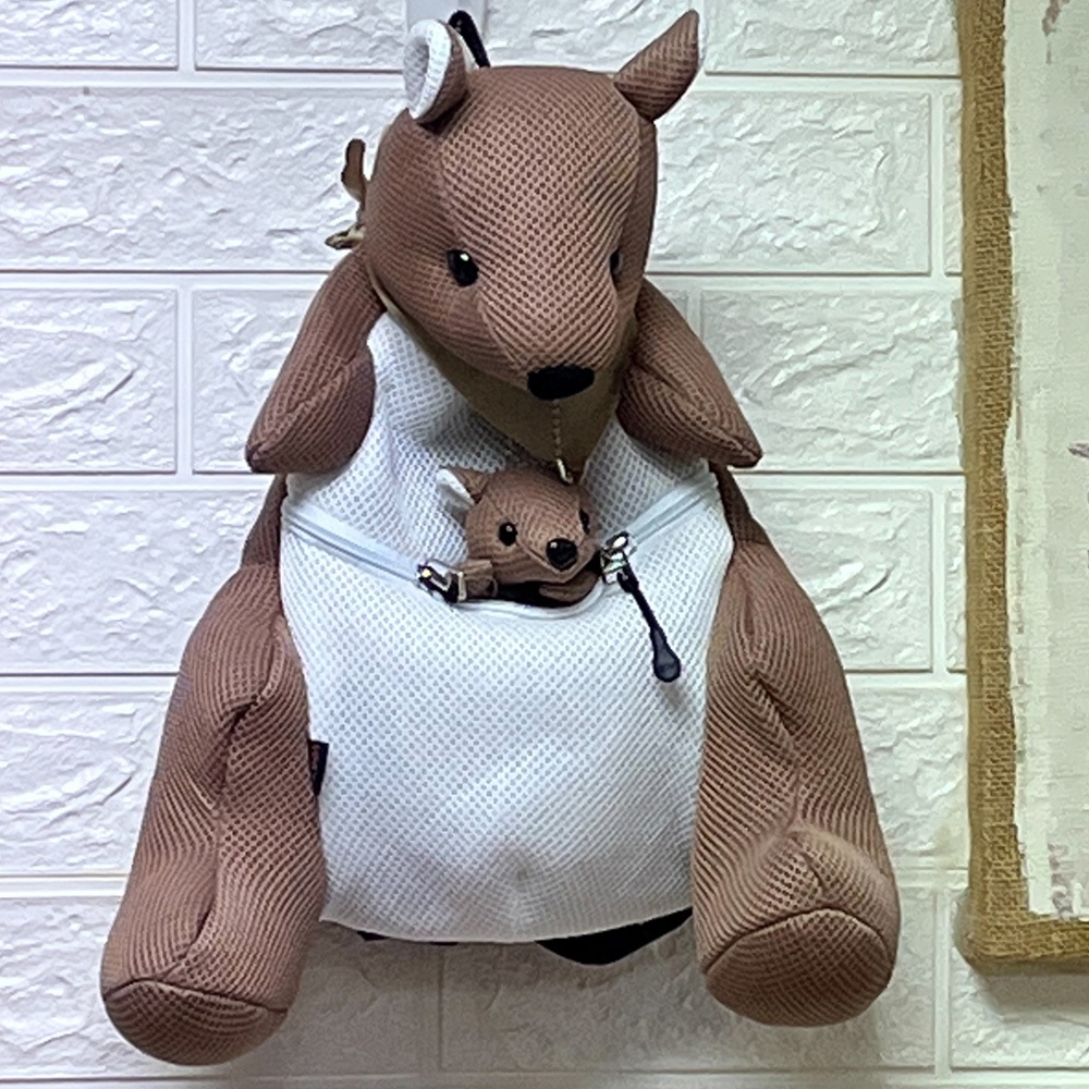 【生活好室】抗菌造型背包 袋鼠 袋鼠背包 後背包 造型背包 女背包 背包 可愛背包 女生背包 交換禮物 生日禮物 禮物, , large