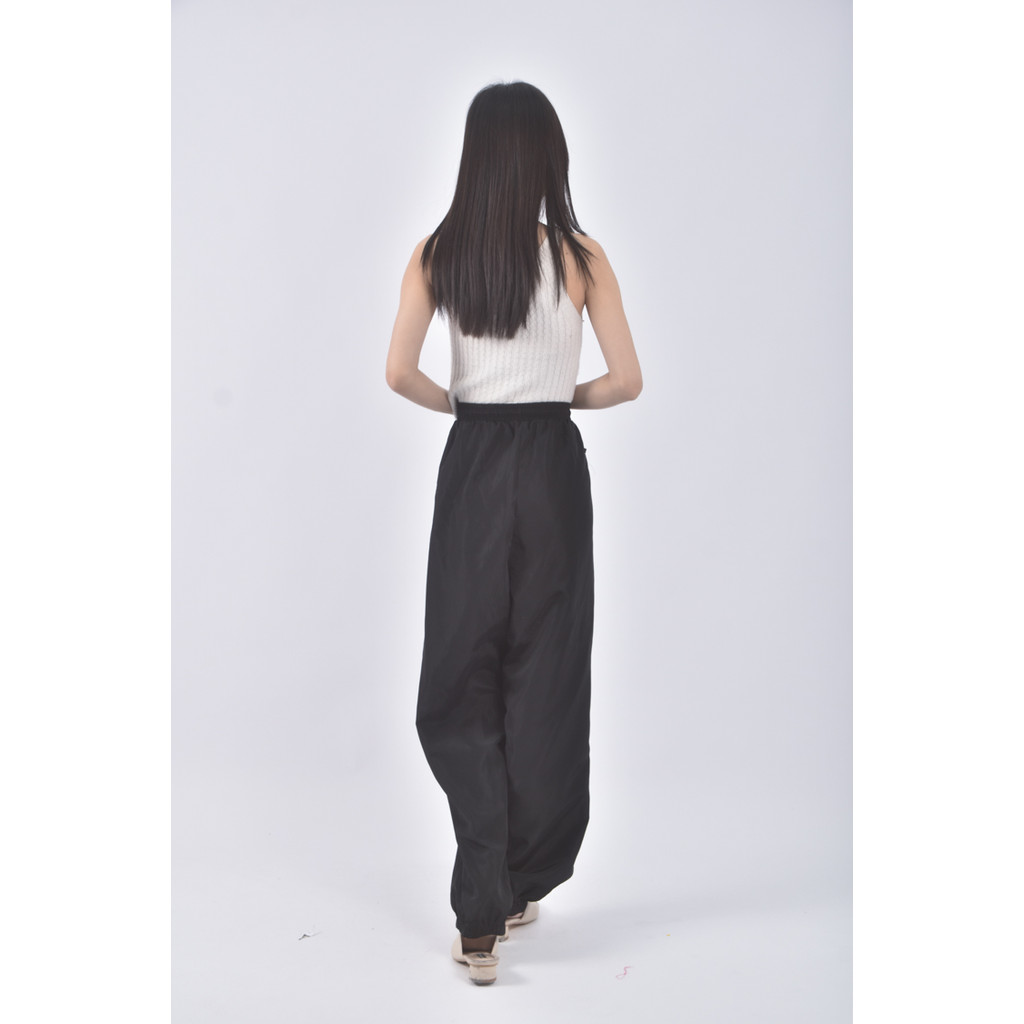 (4XL（含）以上) shein高腰質感黑色長褲二手衣, , large