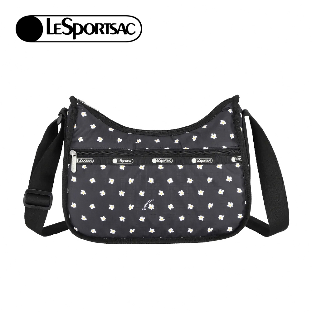 Lesportsac Classic Hobo 經典斜背包/ 俏皮小雛菊, , large
