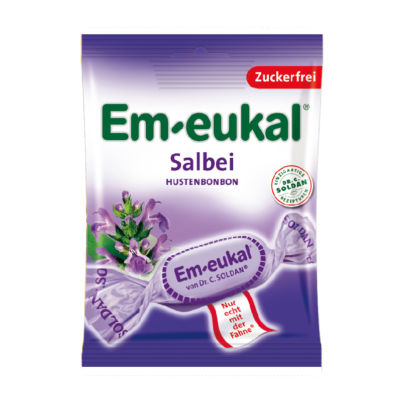 m-eukal Hustenbonbon (sugar free) Sage