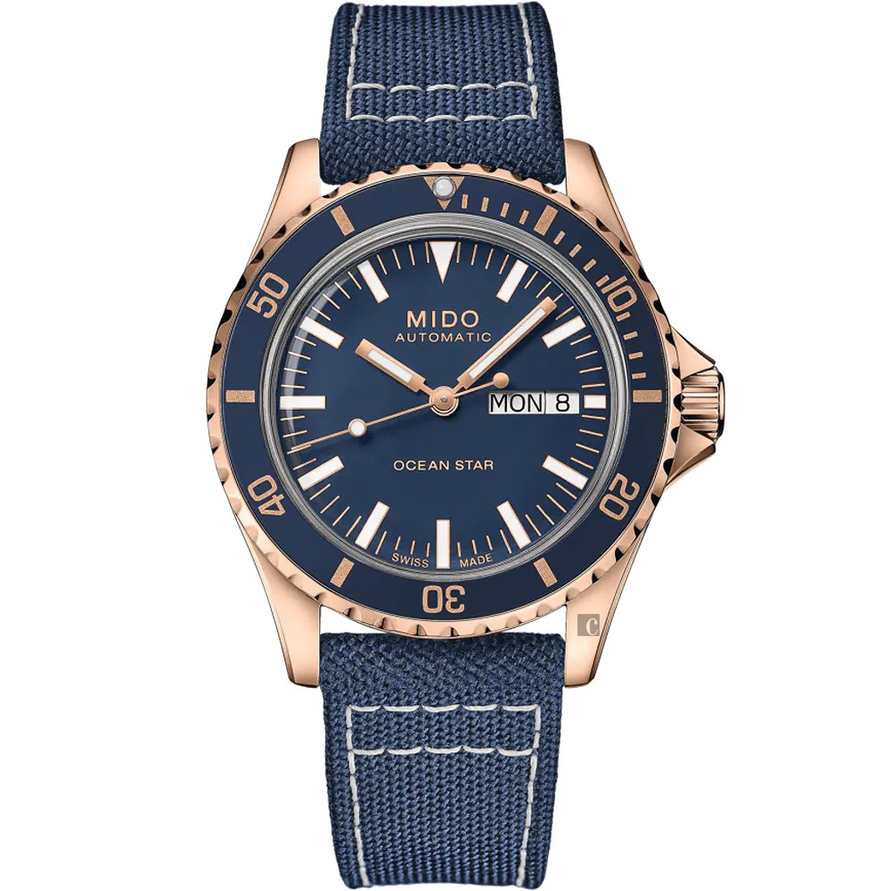MIDO美度 Ocean Star 海洋之星 75周年 200米潛水機械錶 M0268303804100, , large