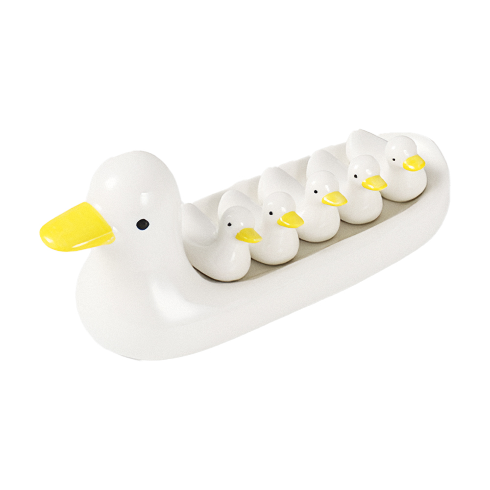 【上手家居】鴨子陶瓷筷架組(筷架/筷子架/筷托/筷枕), , large