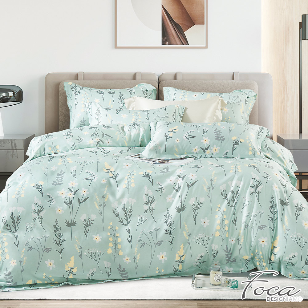 【FOCA】Fuxiang | 3M patented moisture wicking breathable antibacterial Tencel four seasons quilt/cool quilt bed sheet set - single, , large
