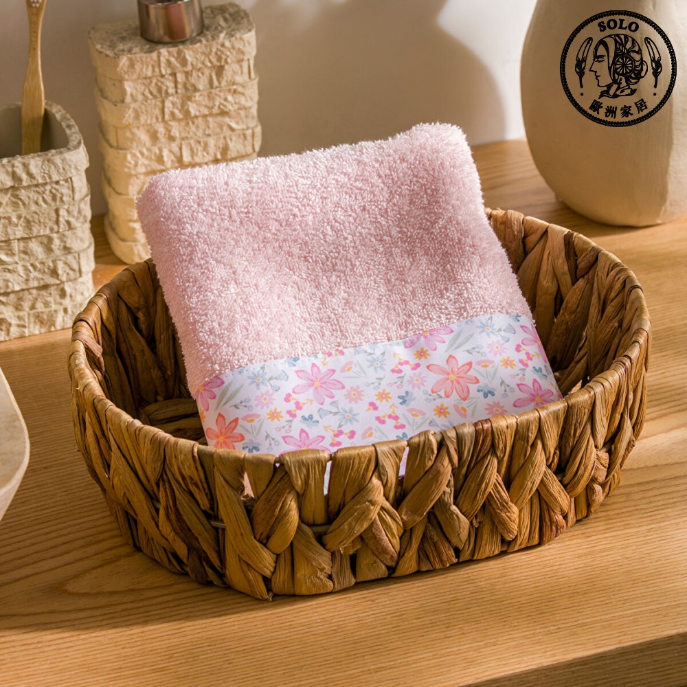【SOLO歐洲家居】LCW Home 土耳其製 50x80cm 粉嫩花語純棉吸水毛巾 100%純棉 超吸水, , large