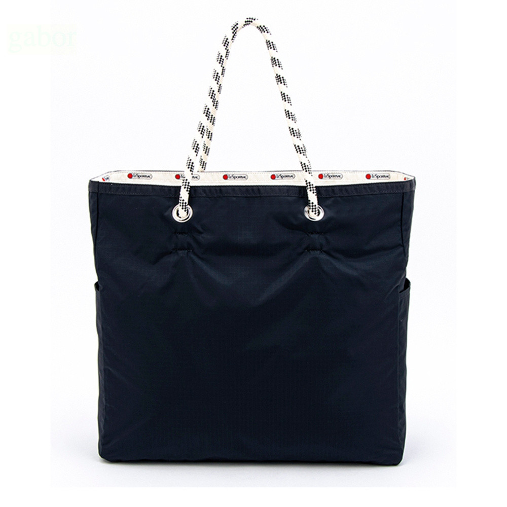 Lesportsac Large Two-Way Tote 大型雙面托特包 送禮-深海藍, , large