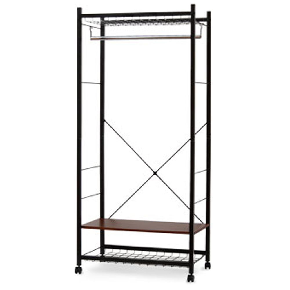 《C&B》Justice移動式置物衣櫥架-寬75cm(衣櫥架/掛衣架/室內衣架/台灣生產), , large