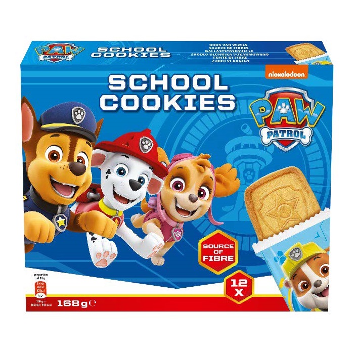 PP Crispy biscuits Schoolcookies, , large