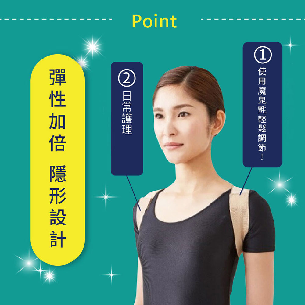 日本製【CERVIN】美背調節日常護理帶 (男女適用), , large