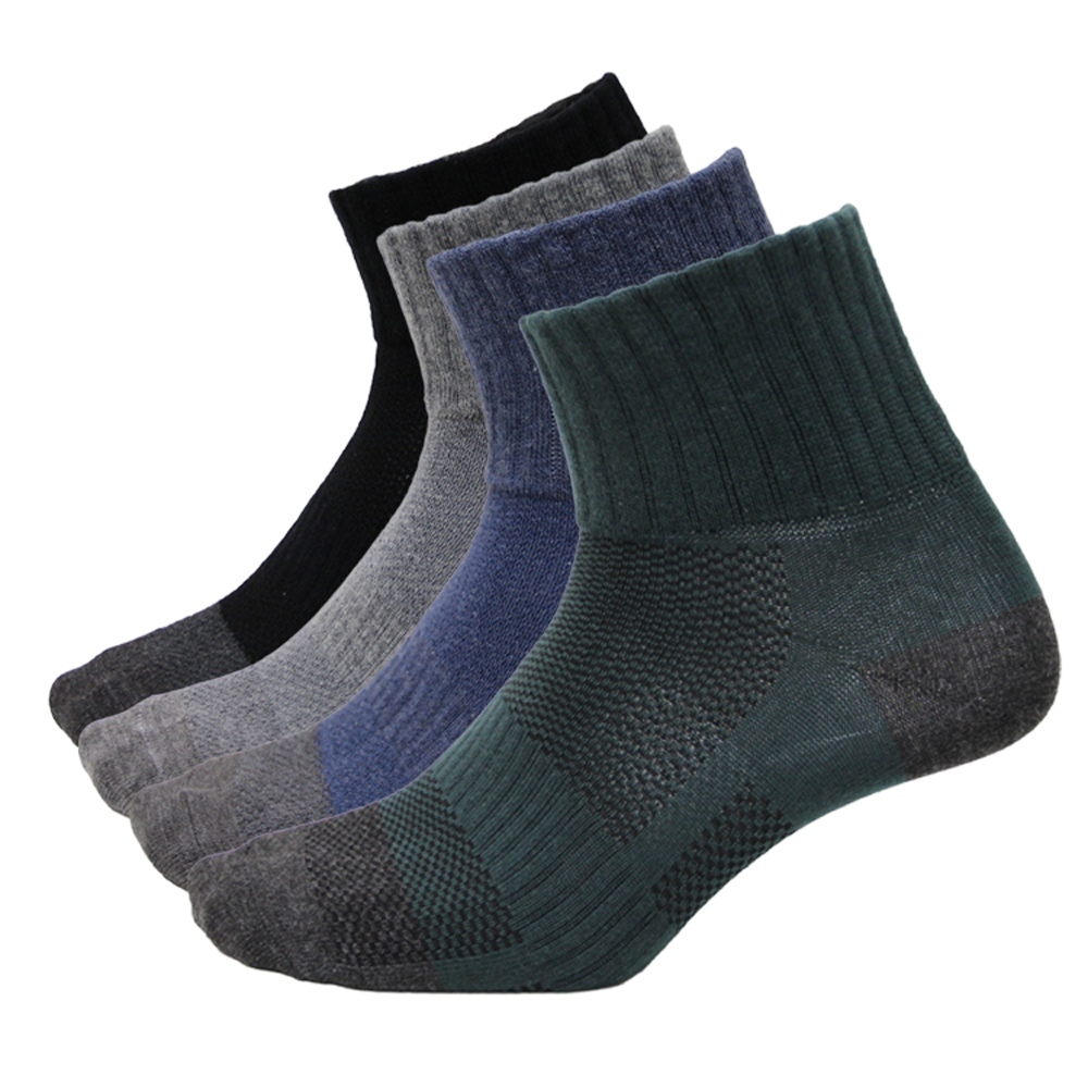 【D&G】速效機能1/2男襪<黑>D421 襪子 抑菌消臭, , large