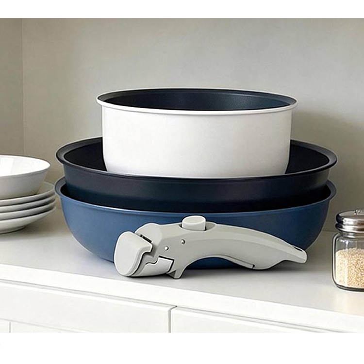 仙德曼星空彩輕量不沾鍋套組-6件組-2組, , large