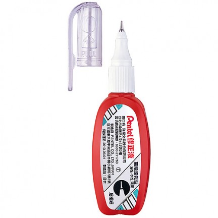 【 Pentel 飛龍 】 易壓迷你修正液 0.78mm /個 ZL103, , large