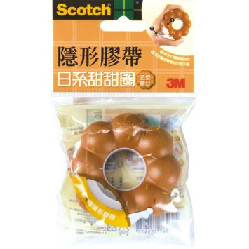 3M 810BD日系甜甜圈膠台(多色)蜜糖