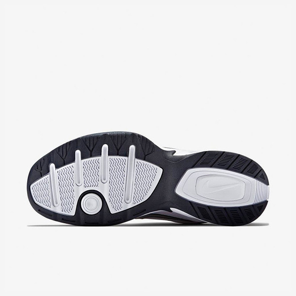 Nike Air Monarch IV 男鞋 多功能 訓練 白 深藍 [415445-102], , large