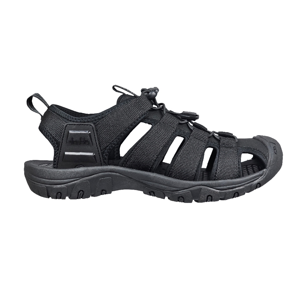 DIADORA迪亞多那 探險者兩棲涼鞋 男鞋 簡約 素色 水陸兩用 好穿脫 彈性 減震 吸衝 耐磨 耐用 止滑 綠 黑, , large