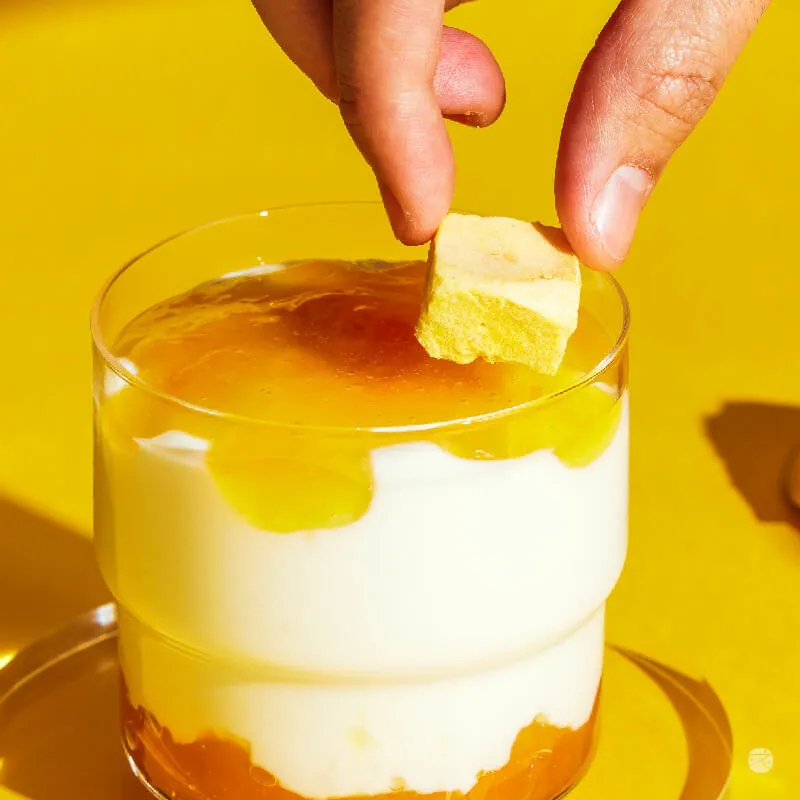 [OR Veggie]Freeze Dried .  Mango Chips, , large