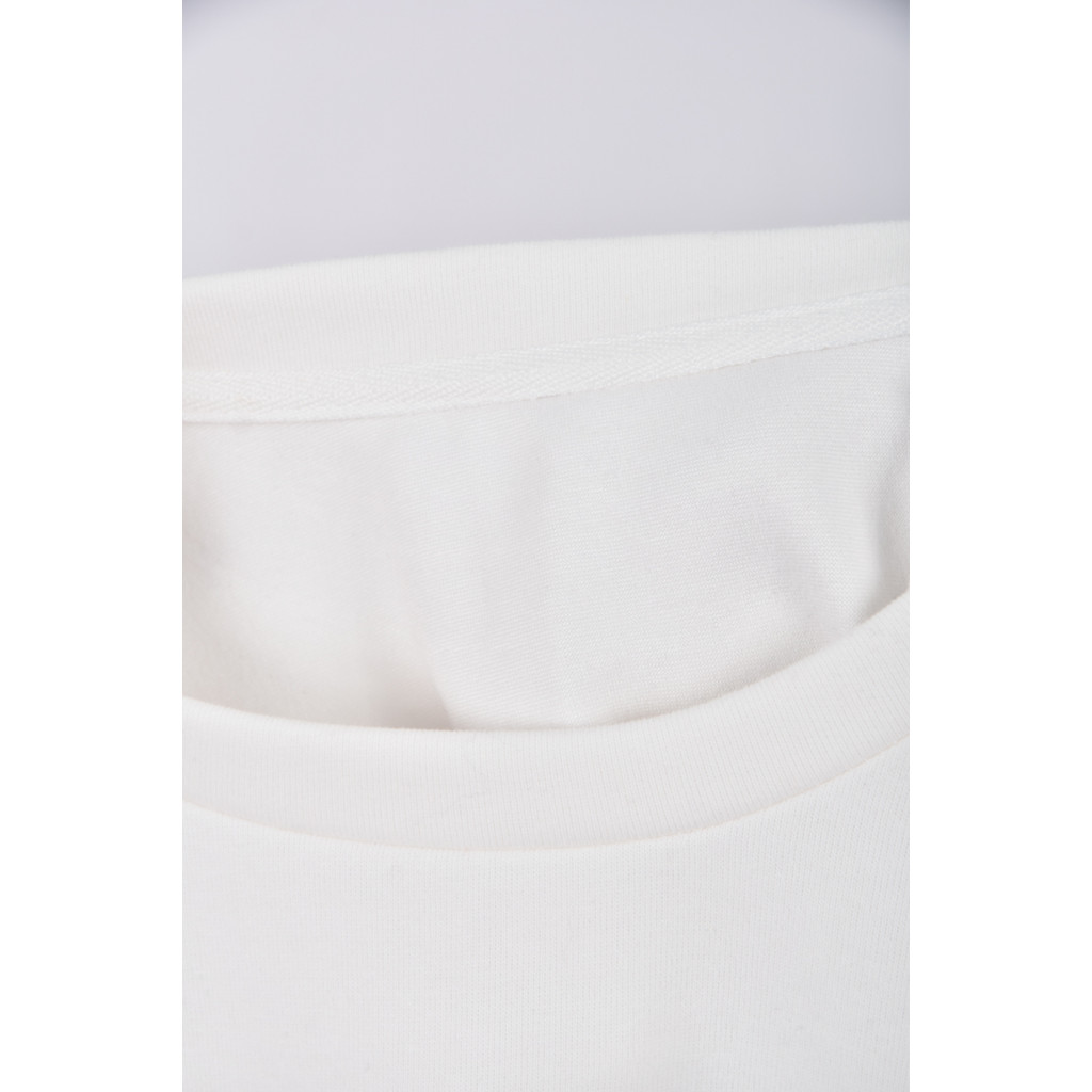 (XL) 挖肩白色長袖上衣二手衣, , large