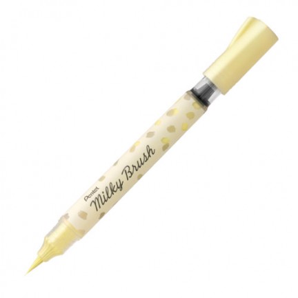 【 Pentel 飛龍 】Milky Brush 牛奶毛筆 /支 XGFH-P  - 多款可選, , large