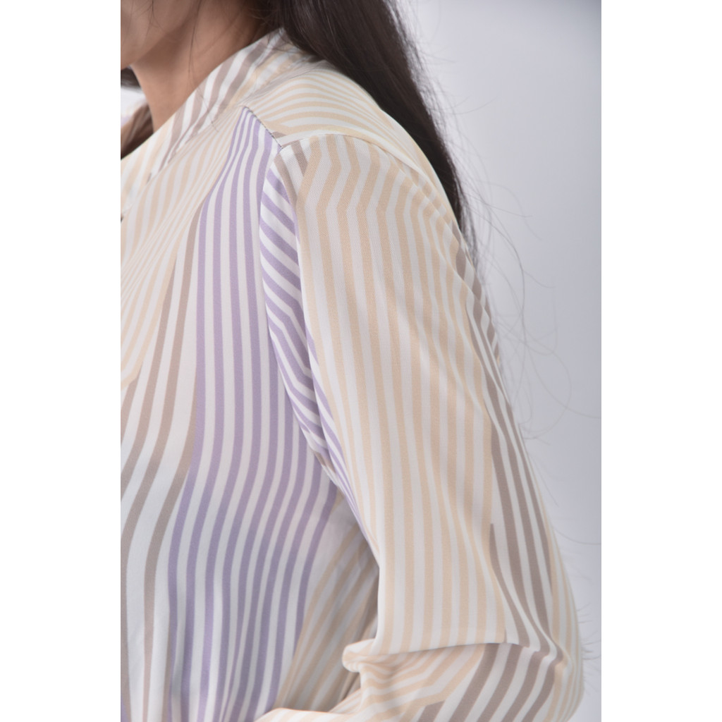 (L) urban dress襯衫紫色洋裝二手衣, , large