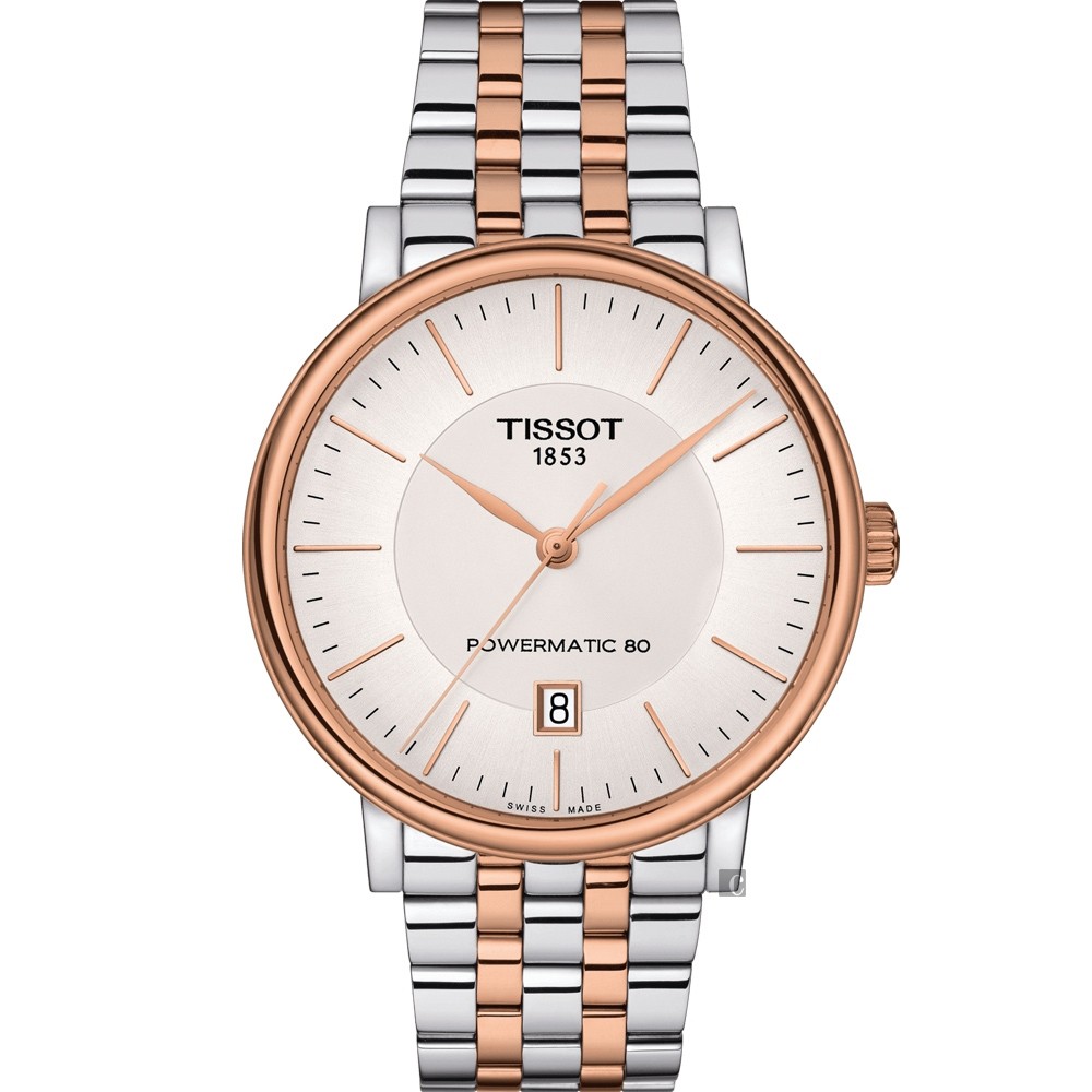 TISSOT天梭 Carson 經典機械錶-40mm  T1224072203101, , large