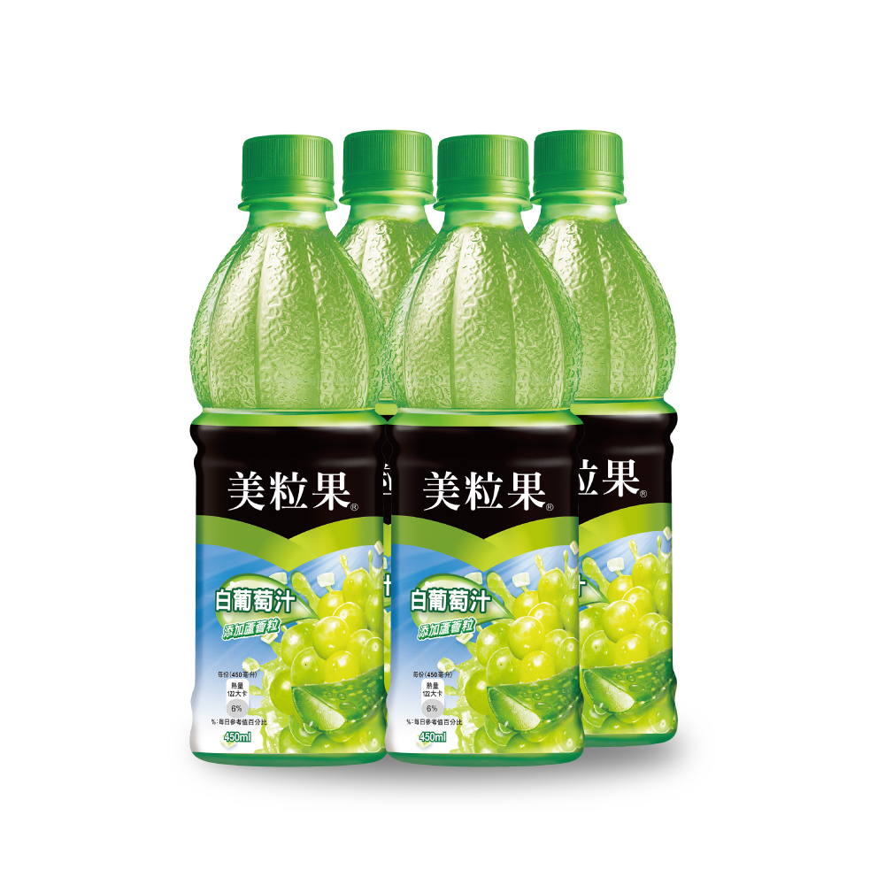 美粒果白葡萄汁450ml