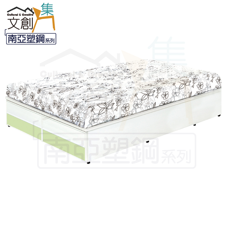 【文創集】莉可 環保3.5尺單人南亞塑鋼床底(不含床墊)(客約商品), , large