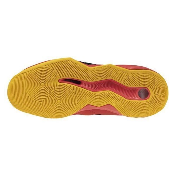 Mizuno Wave Dimension 男 排球鞋 運動 訓練 襪套式 包覆 緩震 紅黑 [V1GA224002], , large