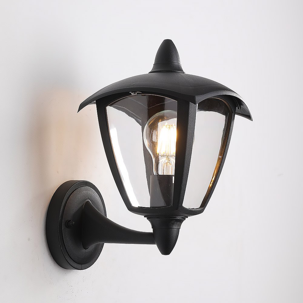 【卡米達】E27戶外庭園壁燈(CA1011WBK), , large