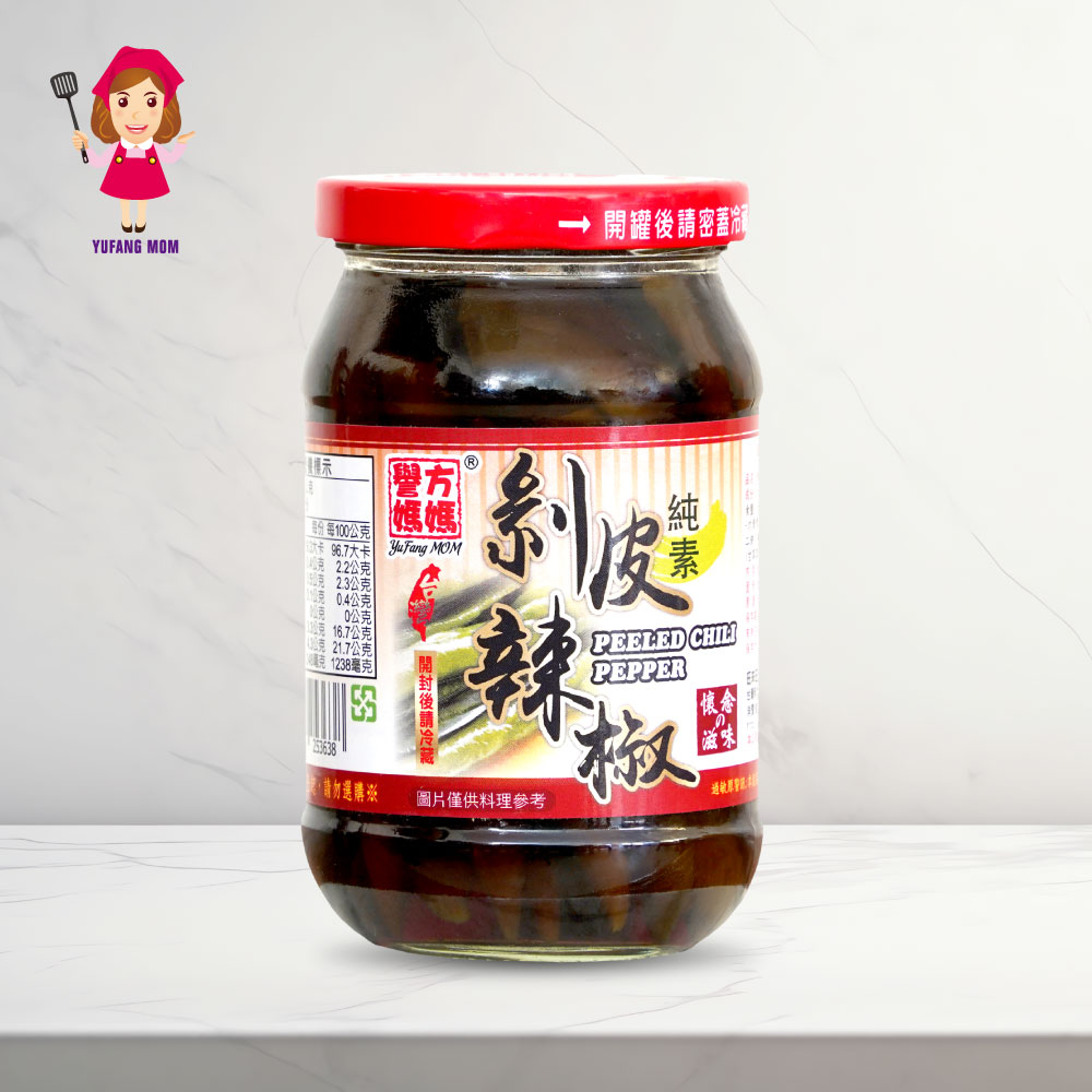 【譽方媽媽】剝皮辣椒 380g, , large