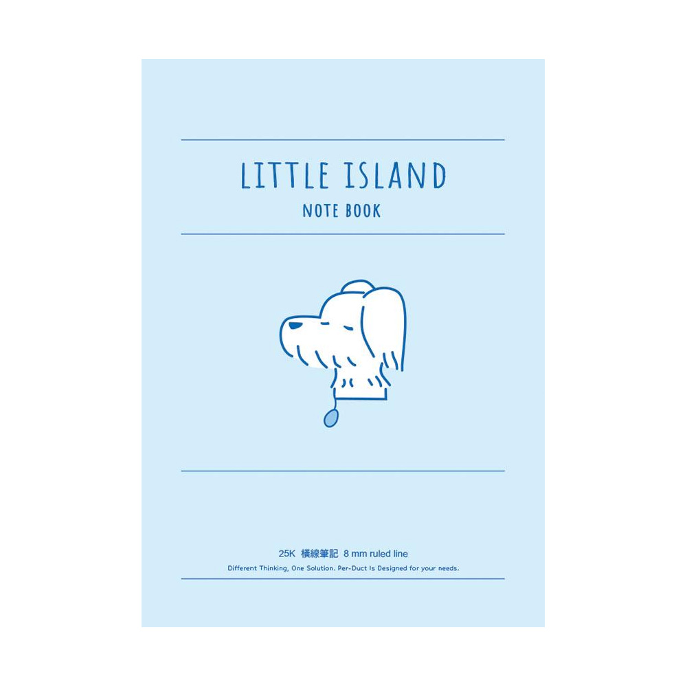 美加美 25K厚平裝筆記-橫線 5本/包 AF1214, , large