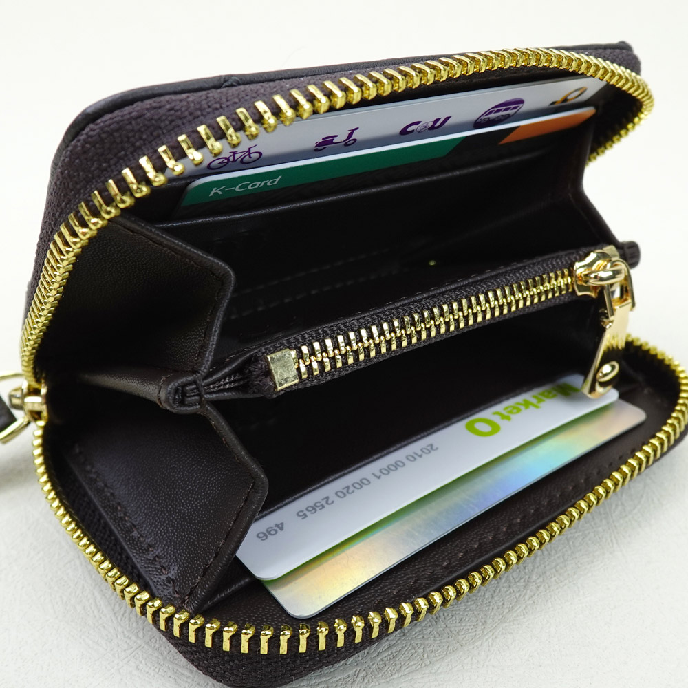 【M2nd】Ostrich kiss lock clutch, , large
